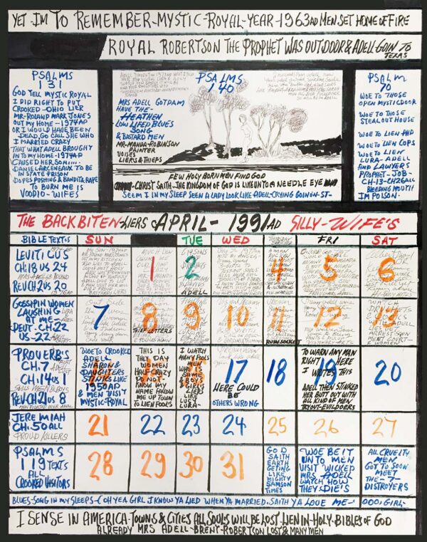 PROPHET ROYAL ROBERTSON verso 3139