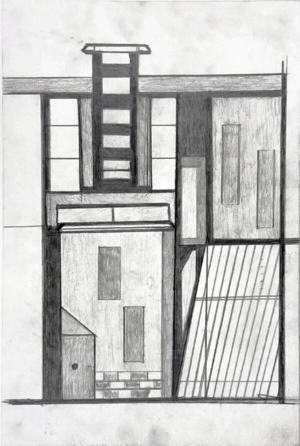ALBERT. Sans titre. Vers 2000. Mine de plomb sur papier. cm