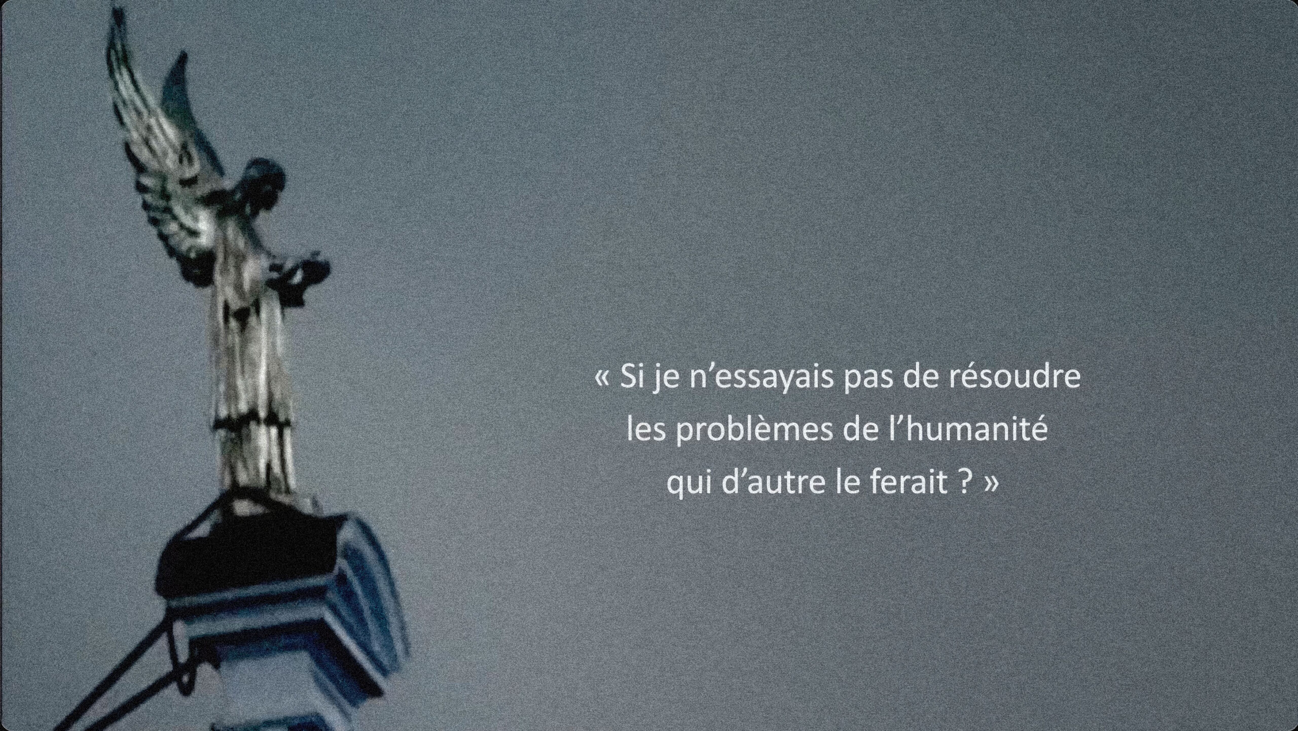 Réparer le monde