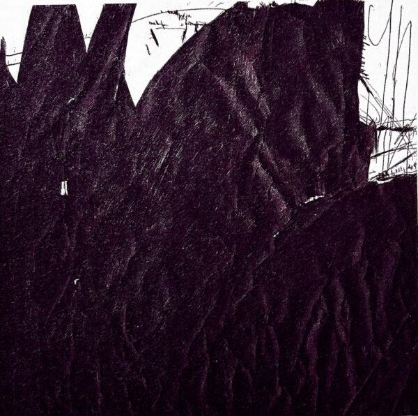 BAKER Beverly. Sans titre. Vers 2010. Stylo à bille sur papier. 22 x 22 cm