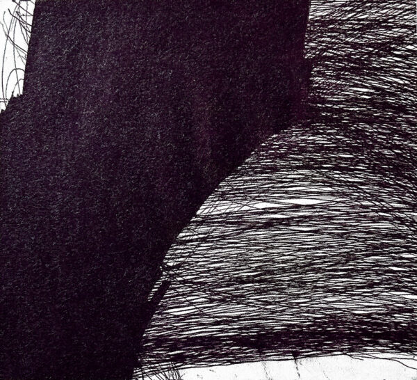 BAKER Beverly. Sans titre. Vers 2010. Stylo à bille sur papier. 22 x 22 cm
